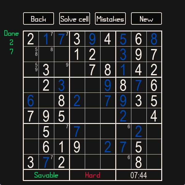 Simple Sudoku